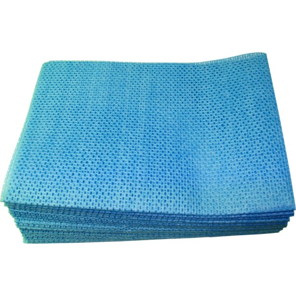 NOVETTE SUPER-Heavy Duty Antibacterial Cloths (PKT 25) Blue